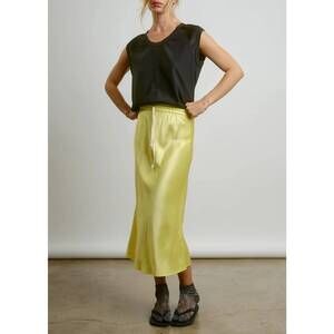 NEW AQUARIUS COCKTAIL mia midi skirt in sunshine